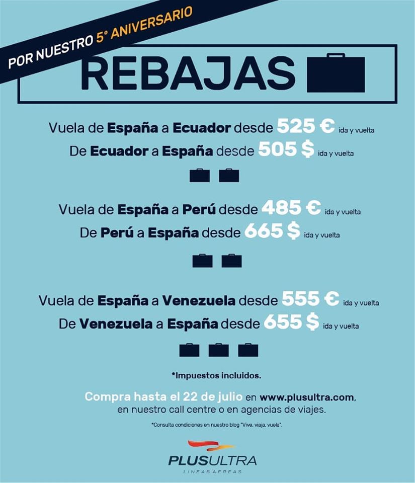 PLUS ULTRA - Tarifa ESPECIAL